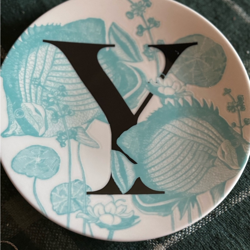 Anthropologie Y grace salad plate